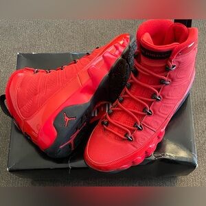 NEW Air Jordan 9 Retro Chile Red/Black Size 8.5  Sneakers ~ CT8019 600